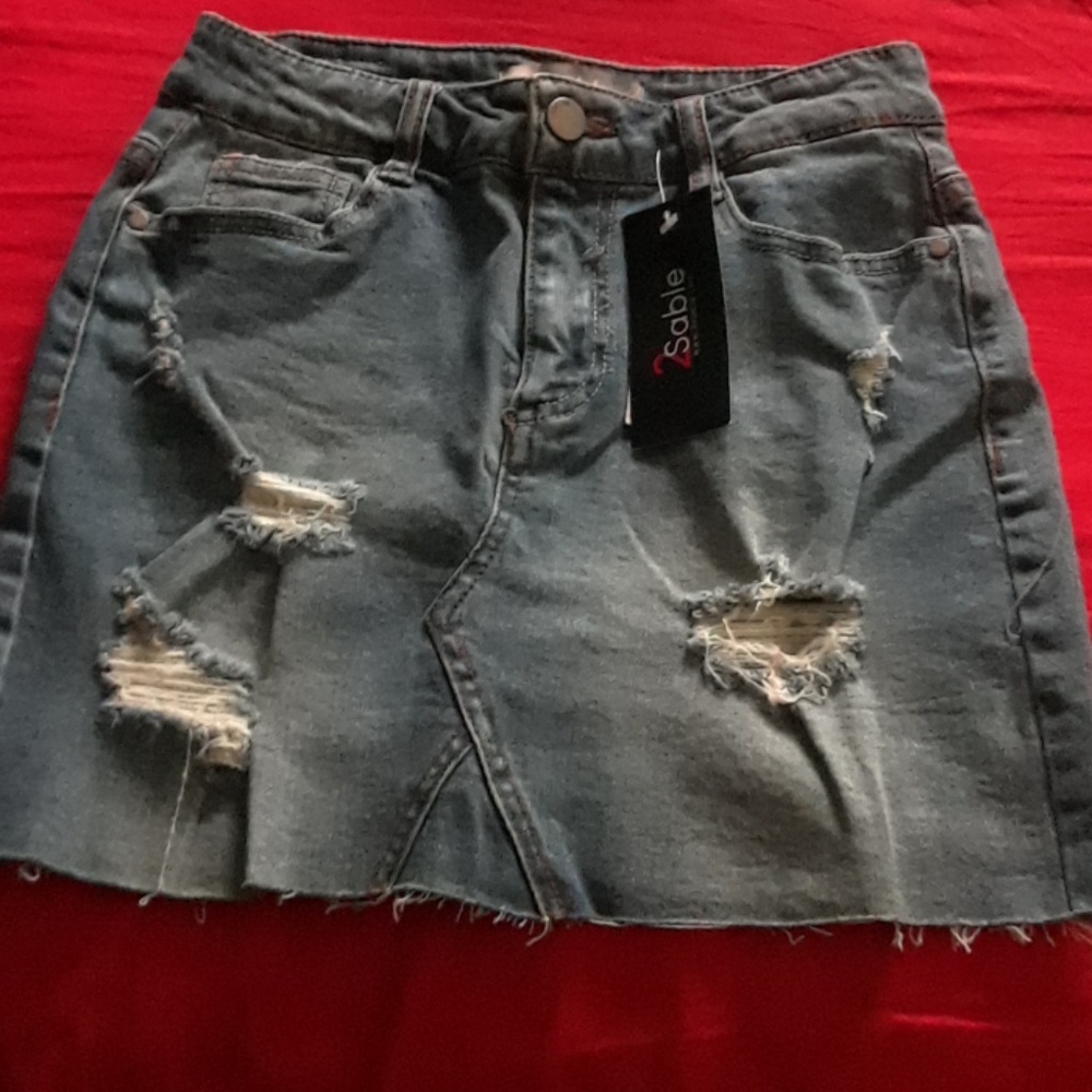 Denim Skirt
